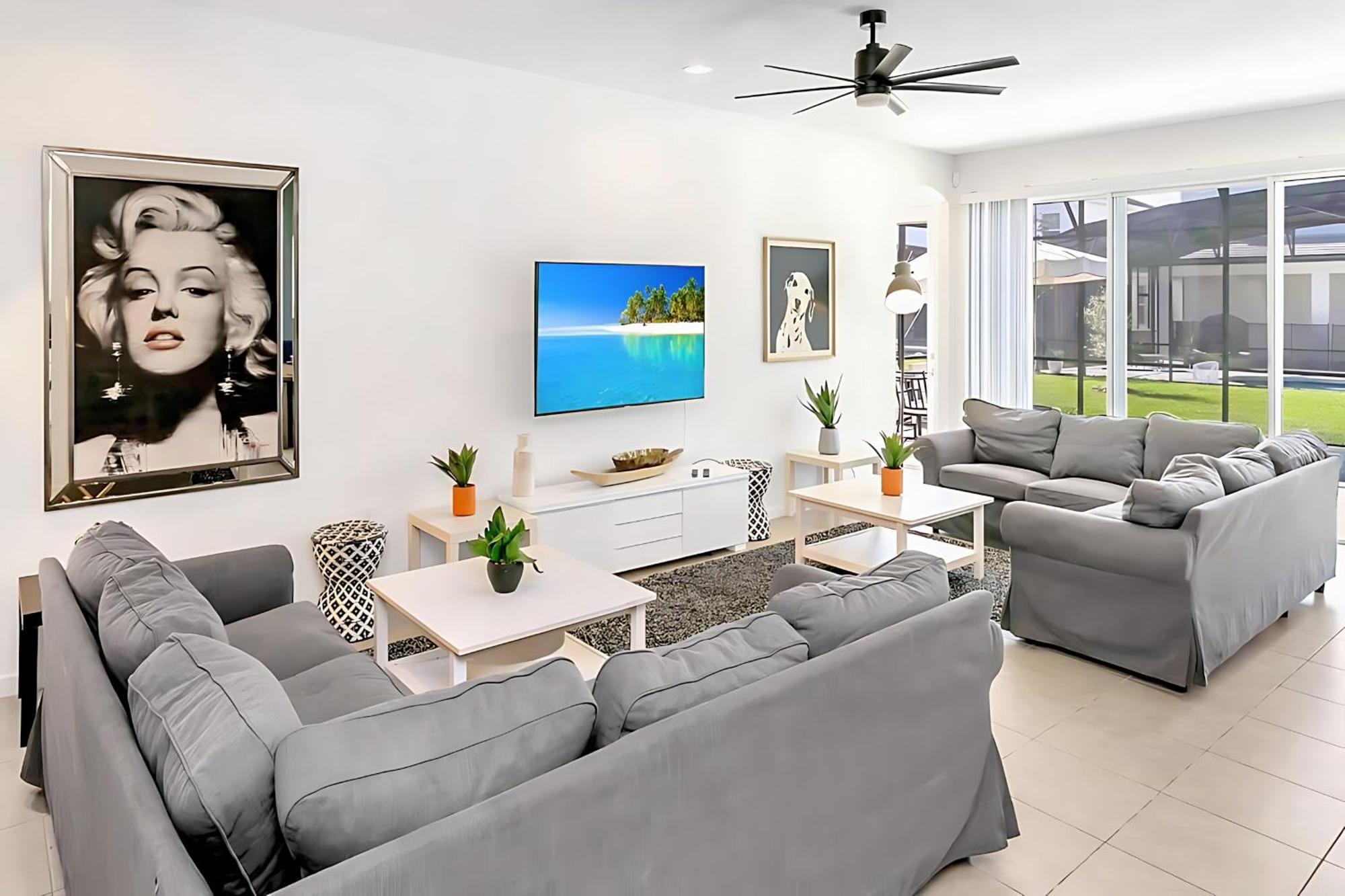 10Br Luxury Home Near Disney W Pool & Games Room คิสซิมมี ภายนอก รูปภาพ