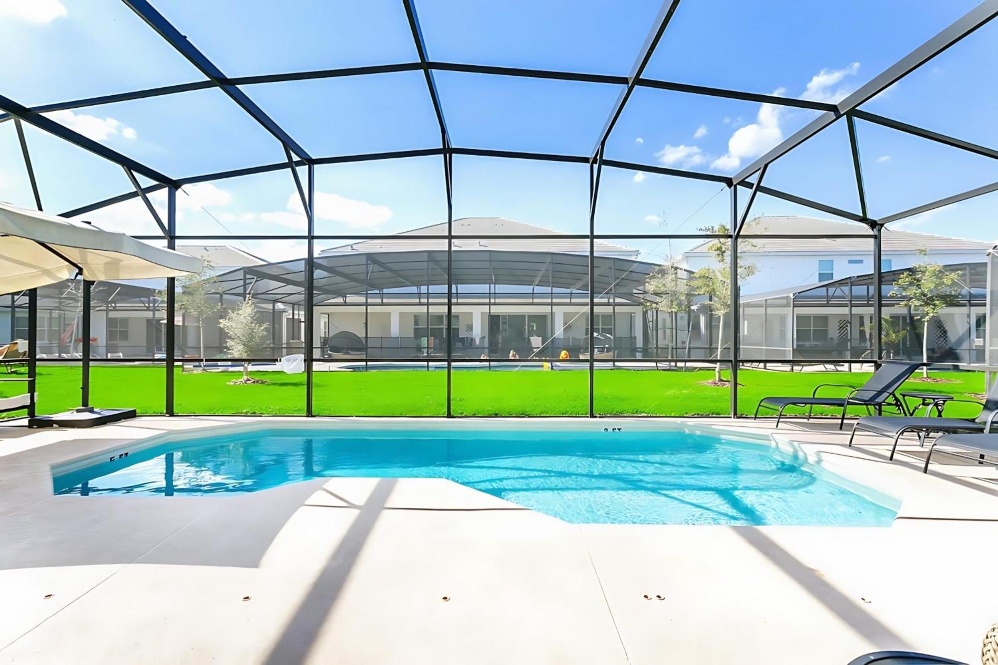10Br Luxury Home Near Disney W Pool & Games Room คิสซิมมี ภายนอก รูปภาพ