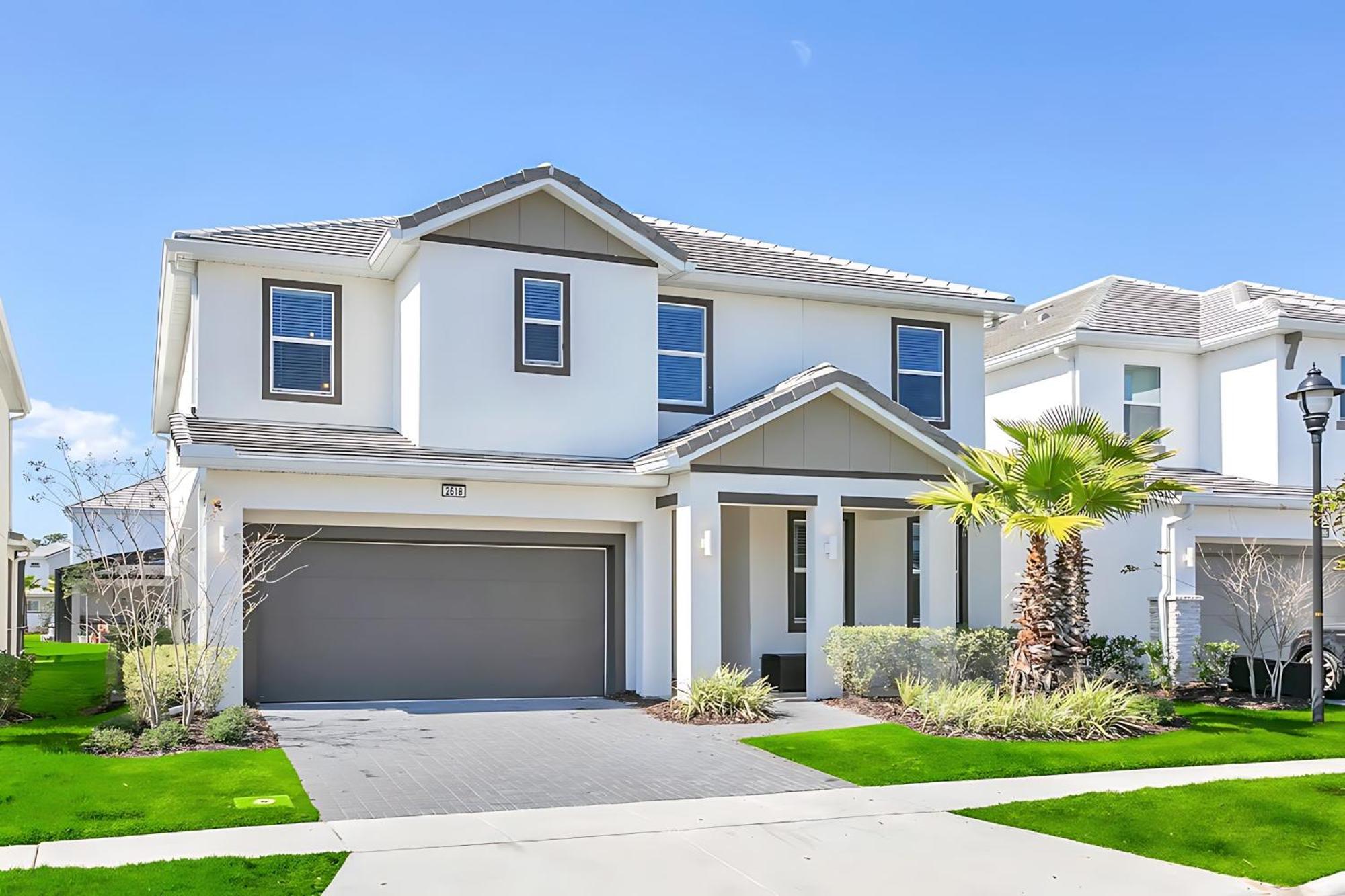 10Br Luxury Home Near Disney W Pool & Games Room คิสซิมมี ภายนอก รูปภาพ